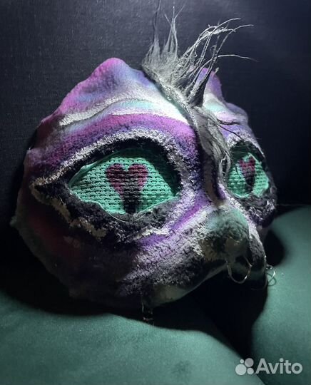 Маска кошка/кот панк