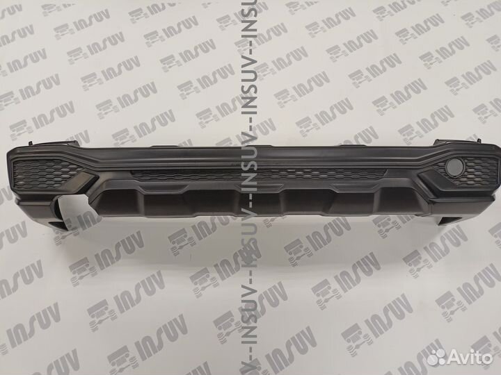 Бампер Нива задний 