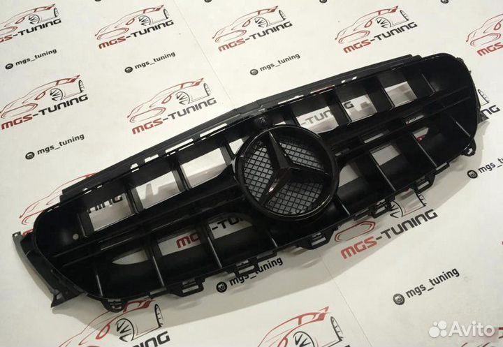 Решетка Mercedes e class w213 в стиле 63s Black