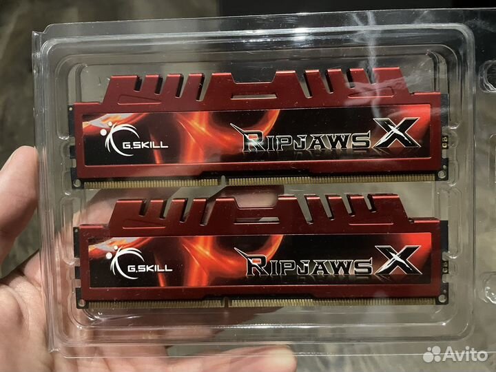 Топовая DDR3 8 gb 2133 мгц G.Skill Ripjawas X