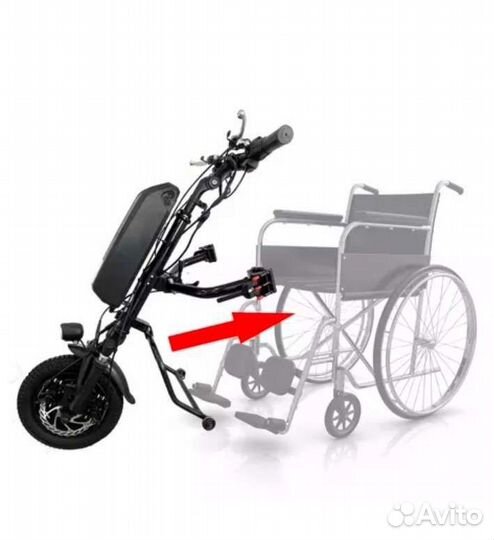 Эл.приставка к инвалидной коляски