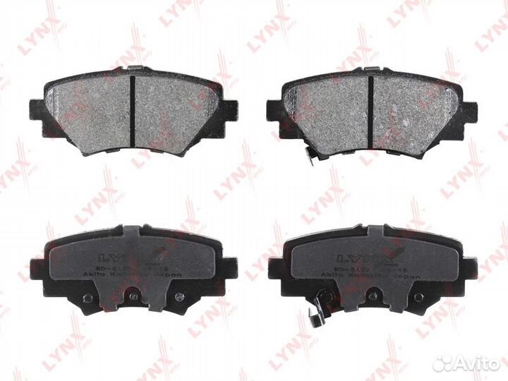 Колодки тормозные дисковые зад