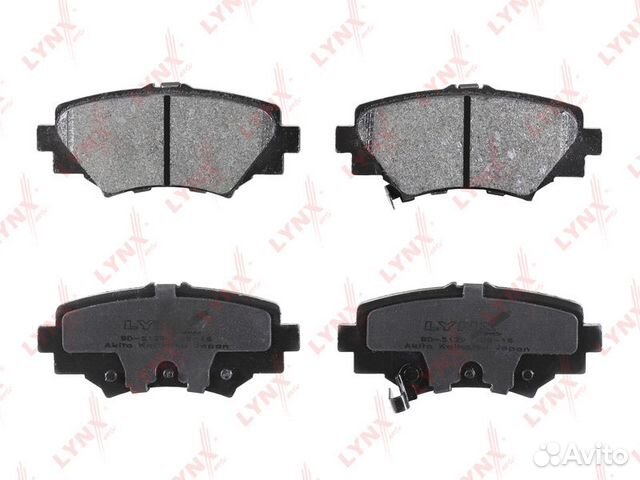 Колодки тормозные дисковые зад