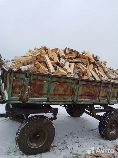 Дрова колотые
