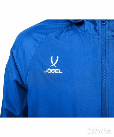 Куртка ветрозащитная Jögel camp Rain Jacket синий