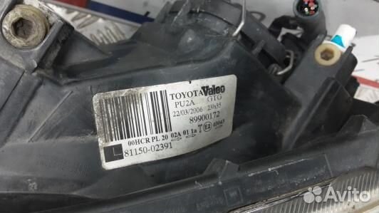 Фара левая toyota corolla E12 (JDN01MR01)