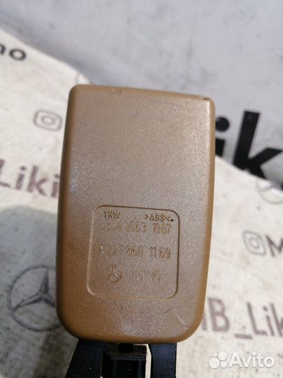 Замок ремня безопасности задний левый Mercedes