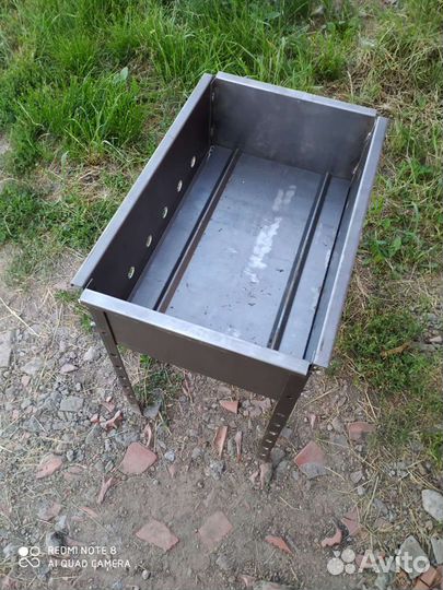 Мангал+ коптильня