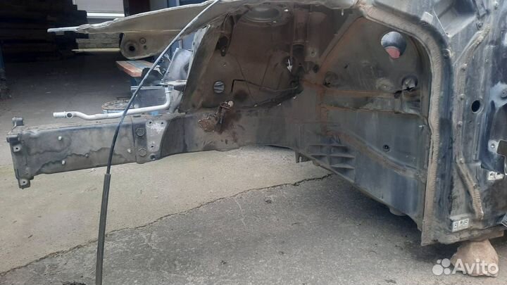 Лонжерон передний левый Audi A8 4H8 D4 ceua (4.0)