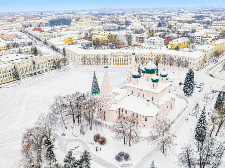 Экскурсия — Ярославль — Зимние радости Ярославля