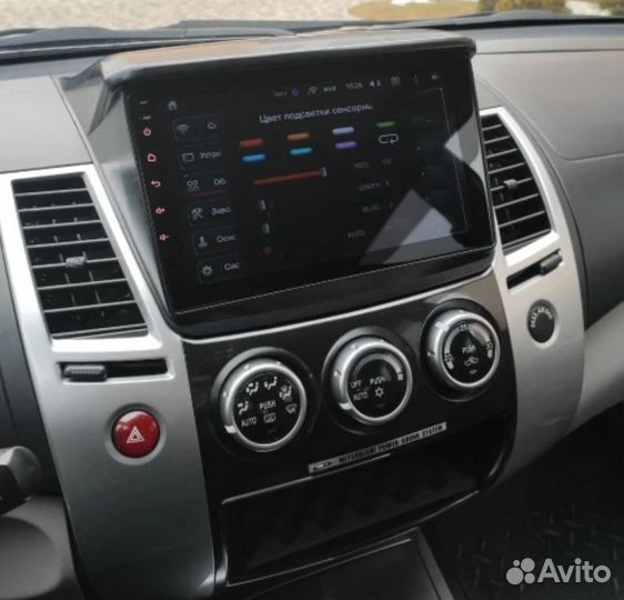 Штатная магнитола mitsubishi pajero sport l200