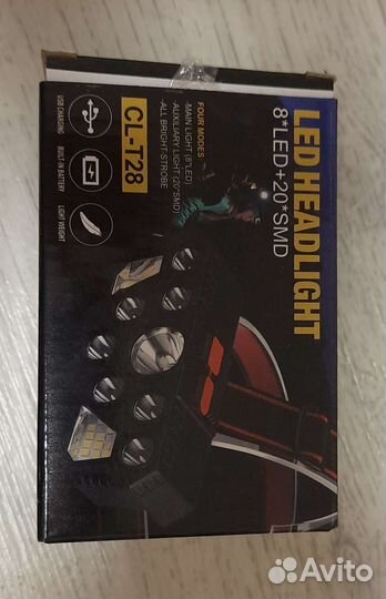 Налобный фонарь CL - T28