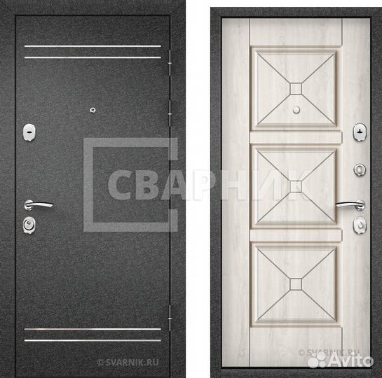 Входная дверь в дом. Установка. Бесплатный замер