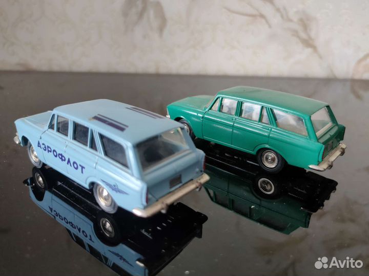 Модель автомобиля 1:43 СССР Москвич 426 Аэрофлот