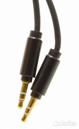 Кабель штекер 3.5мм x штекер 3.5мм толстый мягкий