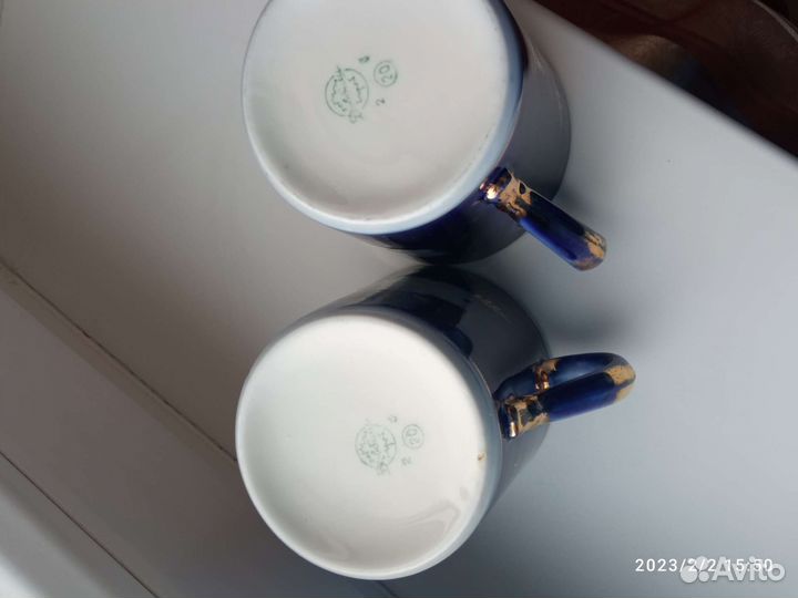 Фарфоровые бокалы, кружки. Довбыш