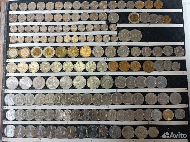 Монеты СССР, РФ, погодовка и др