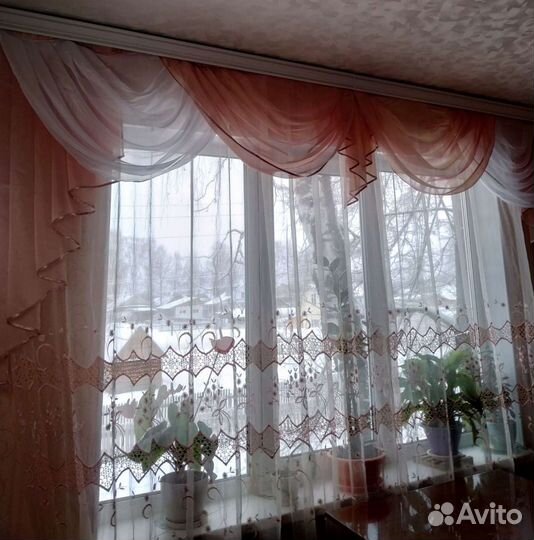 Тюль с ламбрекеном