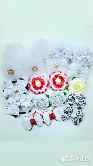 Бантики ручной работы для школы и сада