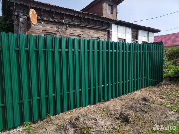 Надёжный заборы под ключ от производителя