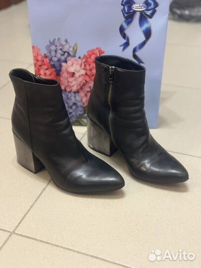 Ботильоны натуральная кожа