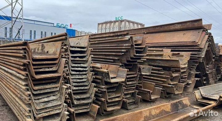 Шпунт Ларсена / аренда погружение шпунта