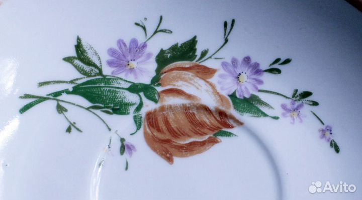 Салатница СССР и блюдце