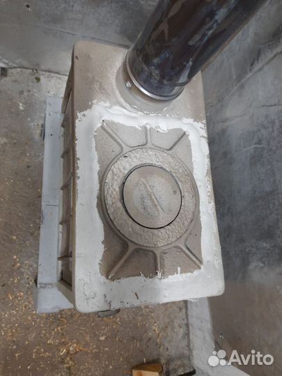 Печь буржуйка чугунная