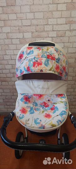 Коляска 2 в 1 эко кожа