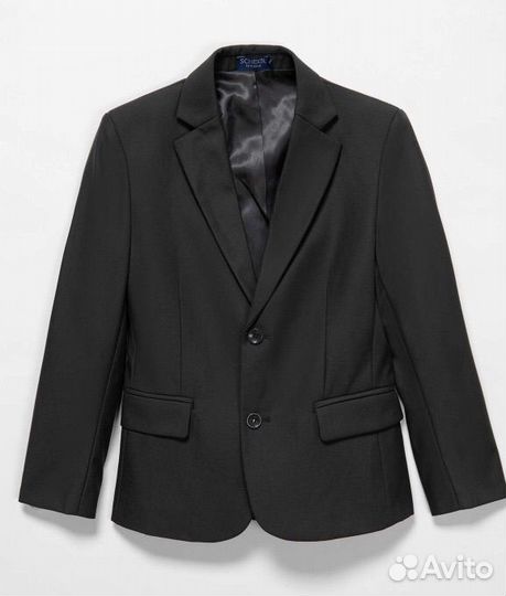 Костюм для мальчика новый школьный пиджак и брюки