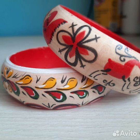 Браслеты ручная роспись