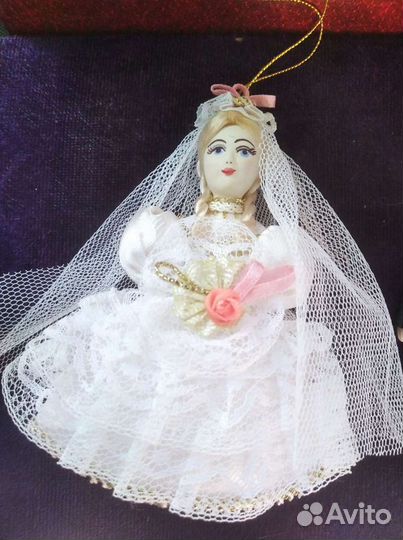 Миникуклы жених и невеста