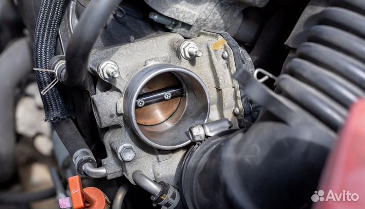 Чистка дросселя на Kia Optima I Рест.2002-05