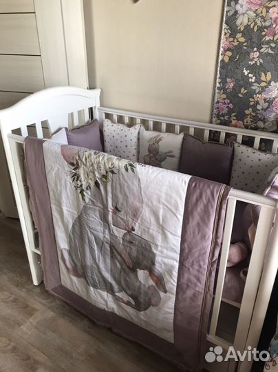 Бортики в детскую кроватку