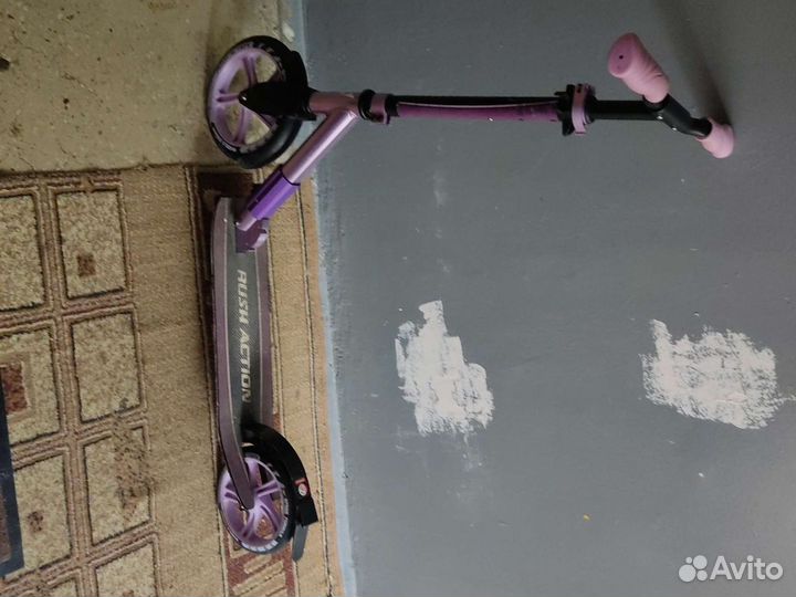 Самокат детский двухколесный бу
