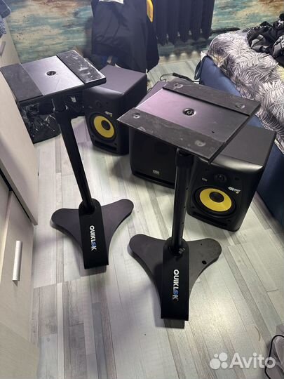 Мониторы студийные KRK 8 Rokit G2 и саб KRK 10S