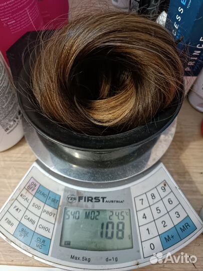 Волосы для наращивания 50 см бу