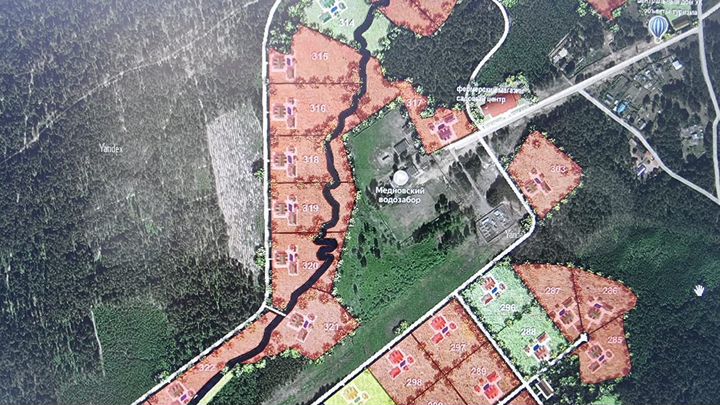 Участок 2,17 га (СНТ, ДНП)