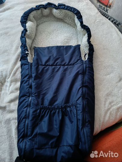 Зимний конверт в коляску