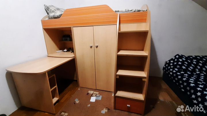 Кровать-чердак