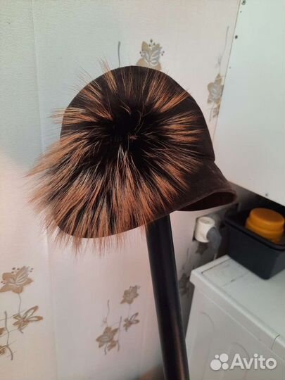 Натуральная замшевая шляпа