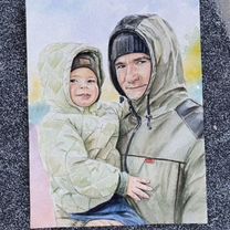 Портрет маслом, акварелью и карандашом на заказ, Рязань