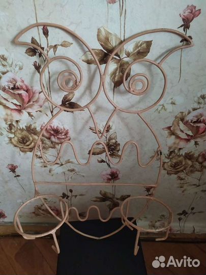 Сова для цветов на стену