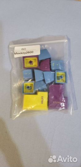 Кейкапы maxkey ISO дополнительные клавиши