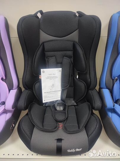 Новое Teddy Bear от 9 до 36 кг. автокресло детское