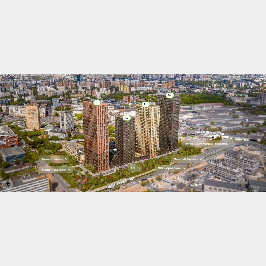 Квартира-студия, 20,1 м², 18/38 эт.