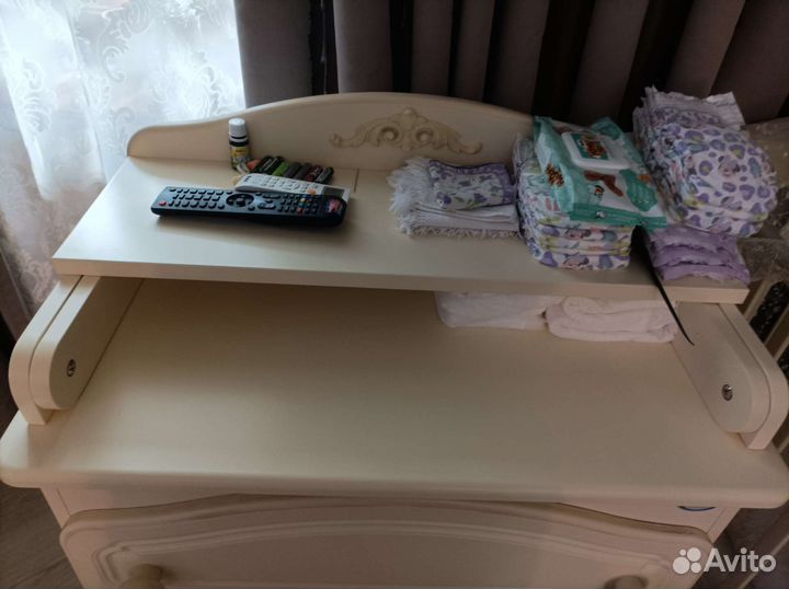 Детская кроватка и комод италия Pali