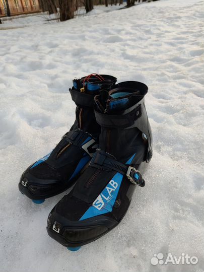 Лыжные ботинки salomon s lab