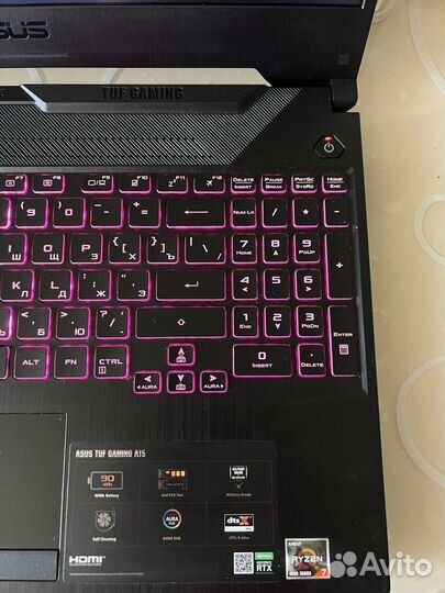 Игровой ноутбук Asus tuf gaming a15