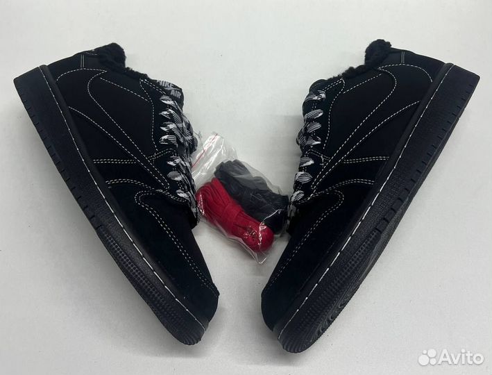 Nike AIR jordan 1 зимние на меху